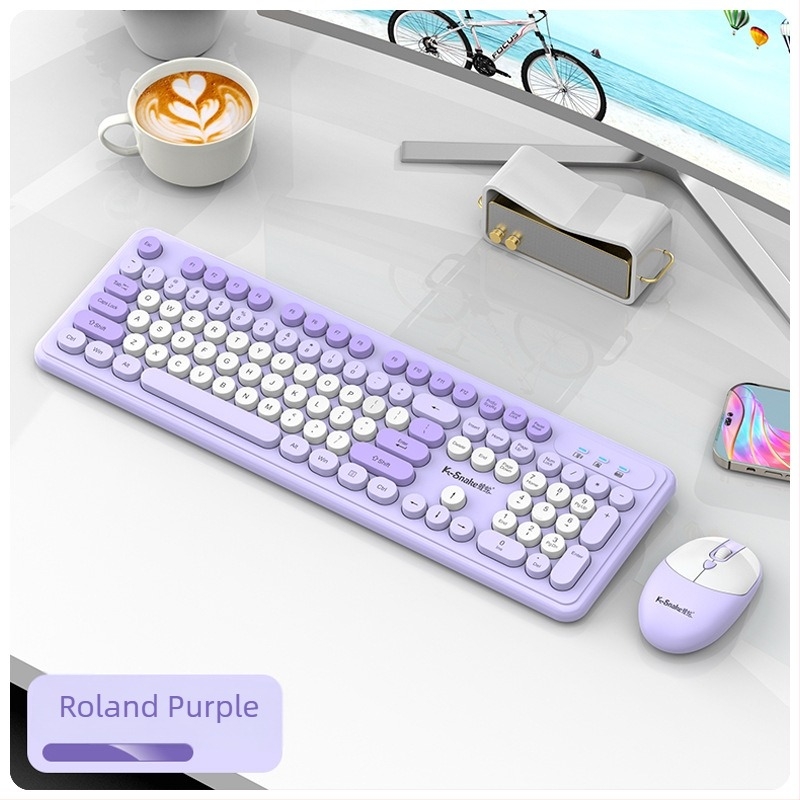 Viper WK200 Ασύρματο σετ πληκτρολογίου και ποντικιού — USB διεπαφή, εμβέλεια 10 m, 1000 dpi, εργονομικός σχεδιασμός