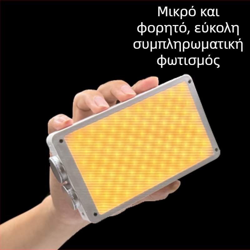 VL-40 LED Φωτιστικό Συμπληρωματικό Τσέπης για Κινητό Τηλέφωνο ή Κάμερα — Ενσωματωμένη Μπαταρία, Τρεις Θερμοκρασίες Φωτός, Χειροκίνητος Έλεγχος, Φορητό για Εξωτερική Ζωντανή Μετάδοση και Φωτογράφιση