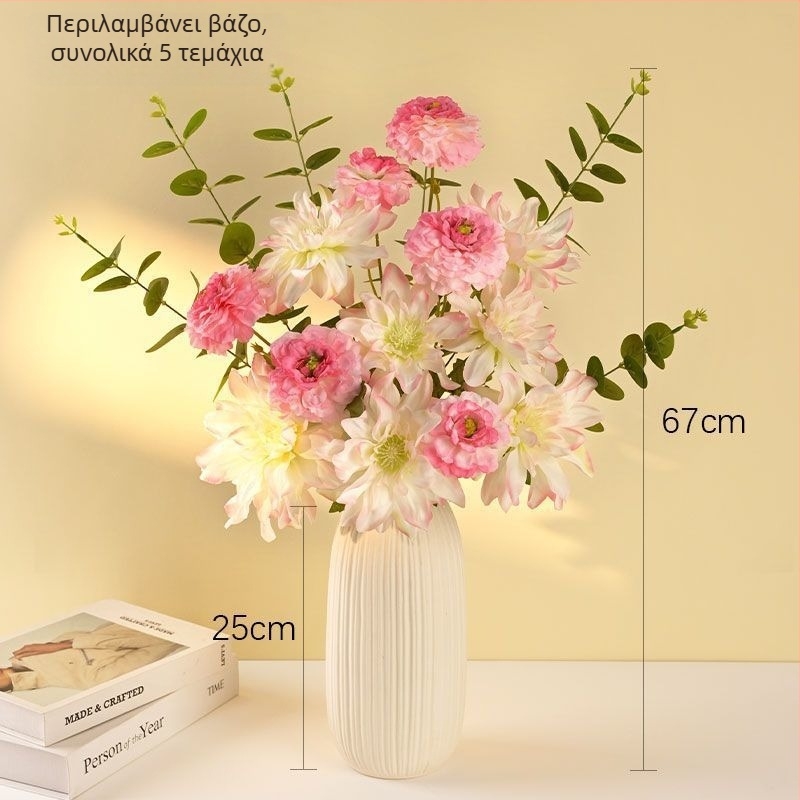 Τεχνητό μπουκέτο ροδων - με σύρμα, χειροποίητο, μεταξοτυπία και χύτευση με έγχυση, ποικιλία: τριαντάφυλλο, διακόσμηση γάμου