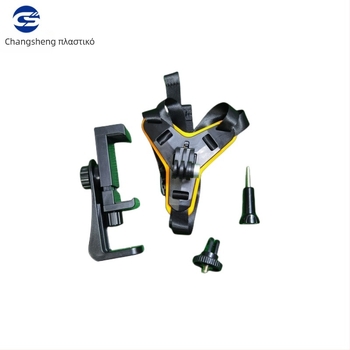 Βάση πιγουνιού κράνους για smartphone – ABS + σιλικόνη, συμβατή με GUPRO, εκτύπωση λογότυπου, δυνατότητα ιδιωτικής ετικέτας