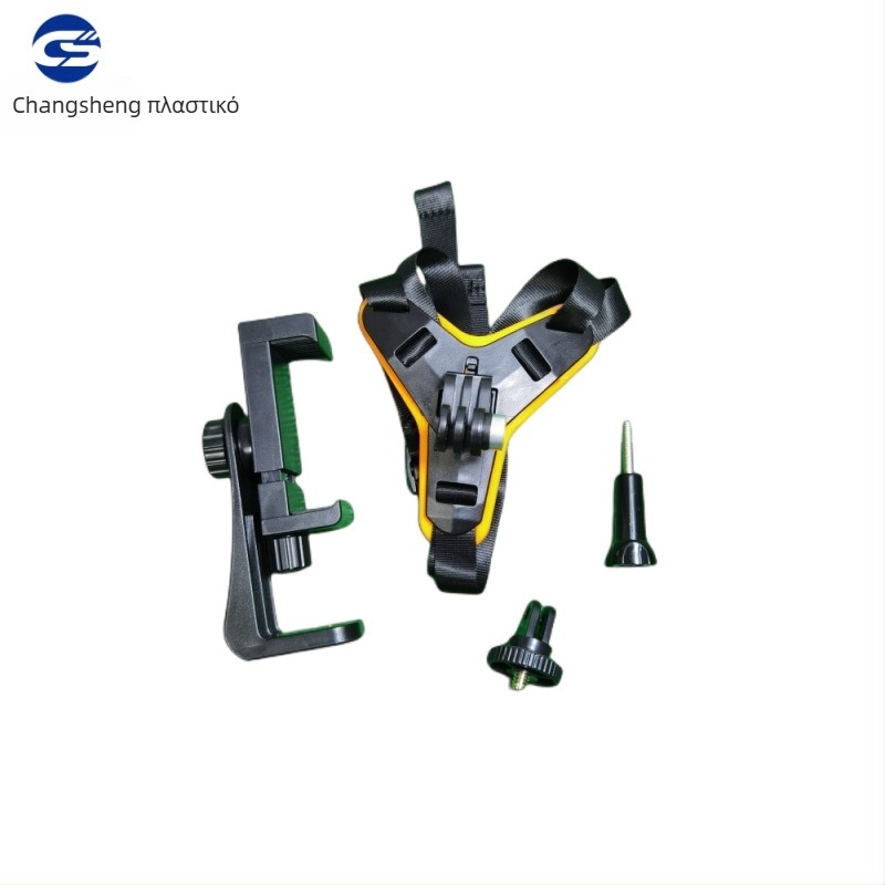 Βάση πιγουνιού κράνους για smartphone – ABS + σιλικόνη, συμβατή με GUPRO, εκτύπωση λογότυπου, δυνατότητα ιδιωτικής ετικέτας