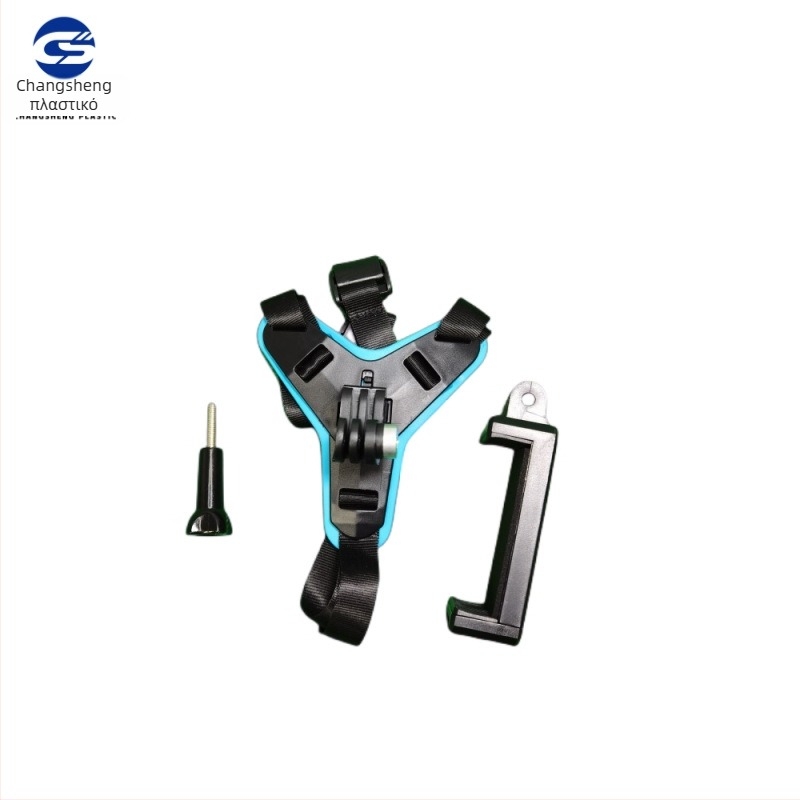 Βάση πιγουνιού κράνους για smartphone – ABS + σιλικόνη, συμβατή με GUPRO, εκτύπωση λογότυπου, δυνατότητα ιδιωτικής ετικέτας