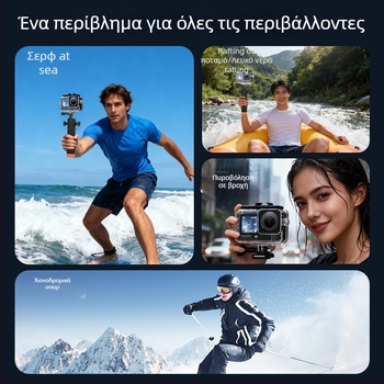 Αδιάβροχο προστατευτικό περίβλημα για DJI Action 6, αντι-ομίχλη, υλικό tempered glass, συμβατό με Action 6