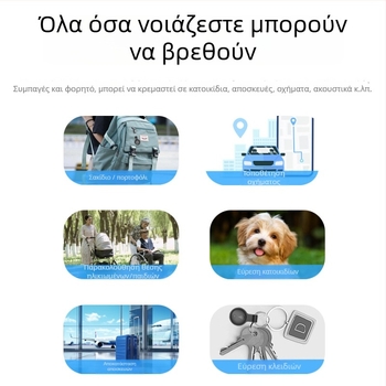 F18B GPS ανιχνευτής για κατοικίδια, τσάντες και οχήματα — Παγκόσμιος εντοπισμός, πλοήγηση χάρτων, πολυχρηστική σύνδεση χρηστών, αναπαραγωγή ήχου, θήκη κλειδιού