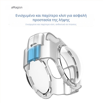 amagisn Σιλικόνινος προστατευτικός κάλυκας φακού Insta360 X3, κούμπωμα snap-on, αντιπτώσεων, αντιομίχλη