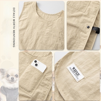 Ποδιά με μανίκια – ανθεκτικό σε λαδώσεις, αδιάβροχο, με εκτύπωση λογότυπου, μινιμαλιστικό στυλ