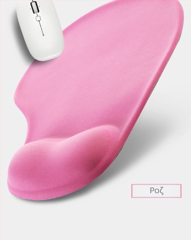 Σιλικονούχο μαξιλαράκι καρπού για ποντίκι, μονής όψης, αντιολισθητικό, για επιτραπέζιο υπολογιστή