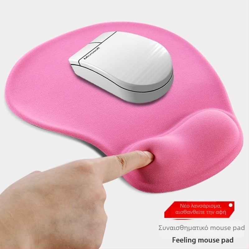 Σιλικονούχο μαξιλαράκι καρπού για ποντίκι, μονής όψης, αντιολισθητικό, για επιτραπέζιο υπολογιστή