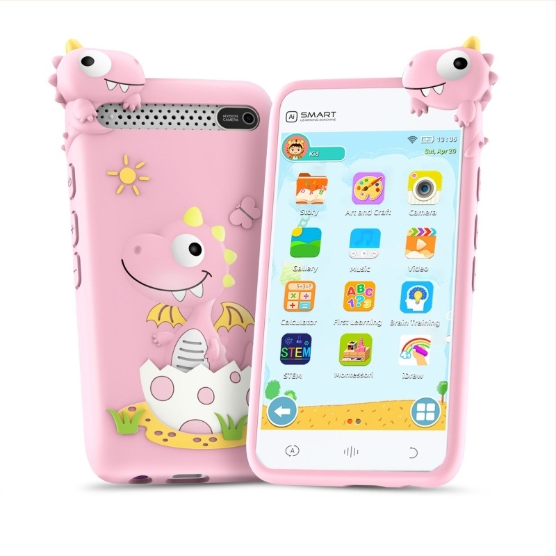 Android παιδικό τηλέφωνο-παιχνίδι: 5MP κάμερα, IPS οθόνη αφής, επεκτάσιμη microSD έως 32GB, εκπαιδευτικά παιχνίδια, λήψη φωτογραφιών