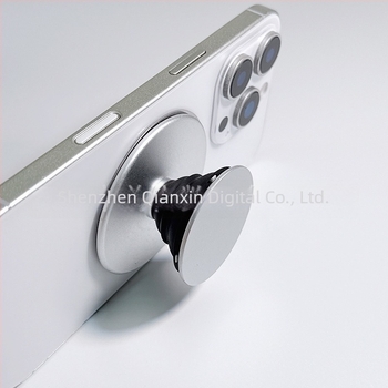 Snap-On μαγνητική βάση για κινητό – υπερ-λεπτή, ABS + TPU, ισχυρός μαγνήτης, μεταλλικός σκελετός; κατάλληλη για επιτραπέζια χρήση και selfie