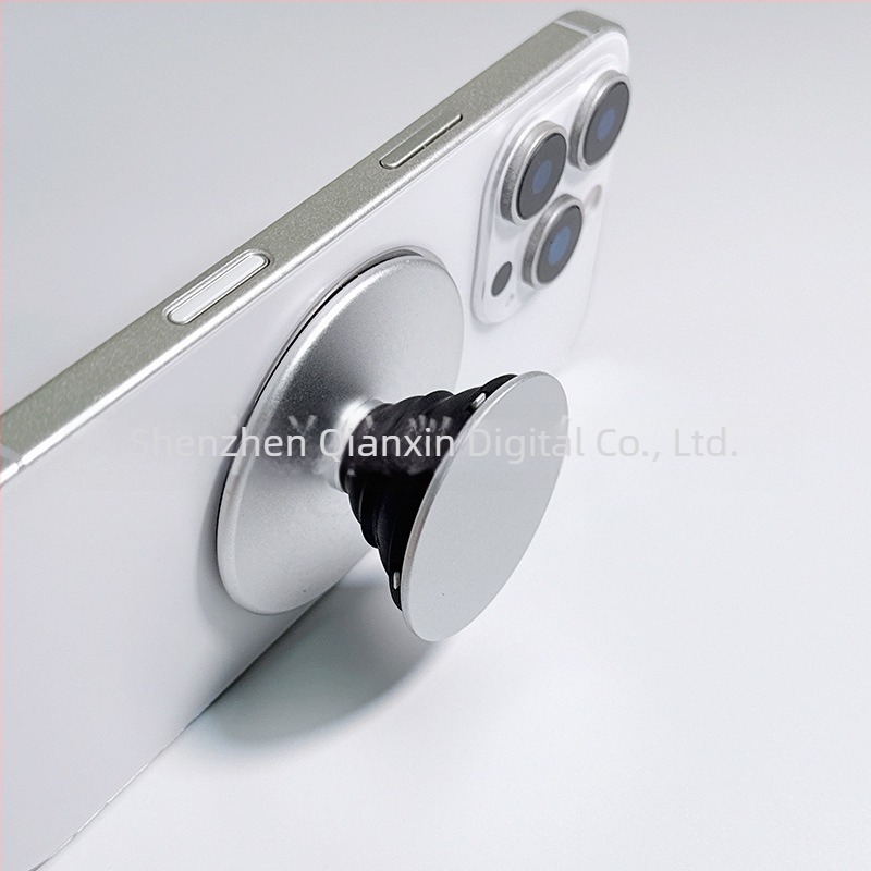 Snap-On μαγνητική βάση για κινητό – υπερ-λεπτή, ABS + TPU, ισχυρός μαγνήτης, μεταλλικός σκελετός; κατάλληλη για επιτραπέζια χρήση και selfie