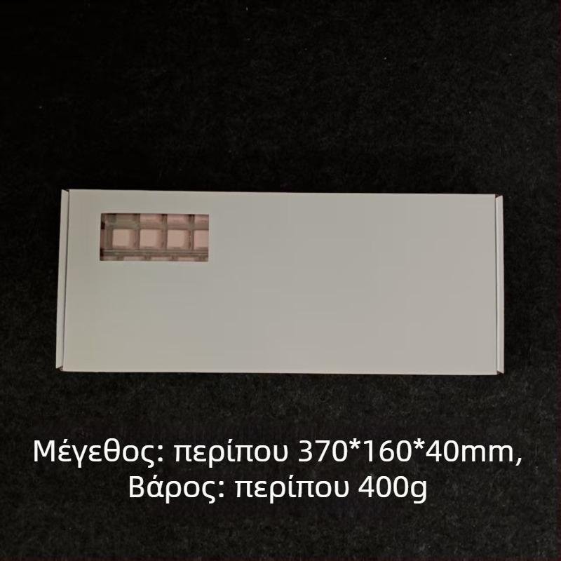 Σετ καπακιών πλήκτρων Crystal Jelly με πλευρική χάραξη, ABS, 136 πλήκτρα, συμβατό με μηχανικά πληκτρολόγια, εγγύηση 1 έτους