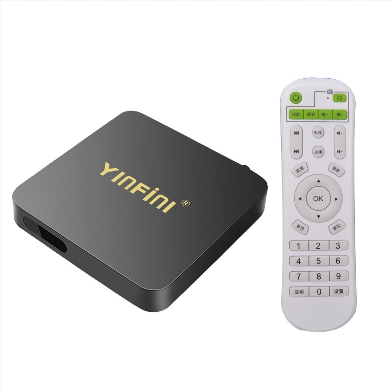Android TV Box με 4K έξοδο, τετραπύρηνος επεξεργαστής, 1GB RAM, 8GB αποθήκευση