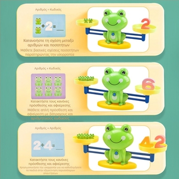 Εκπαιδευτικό παιχνίδι μαθηματικών για παιδιά — ABS υλικό, DIY, πολυλειτουργικό, 4–6 ετών, μη ηλεκτρικό.