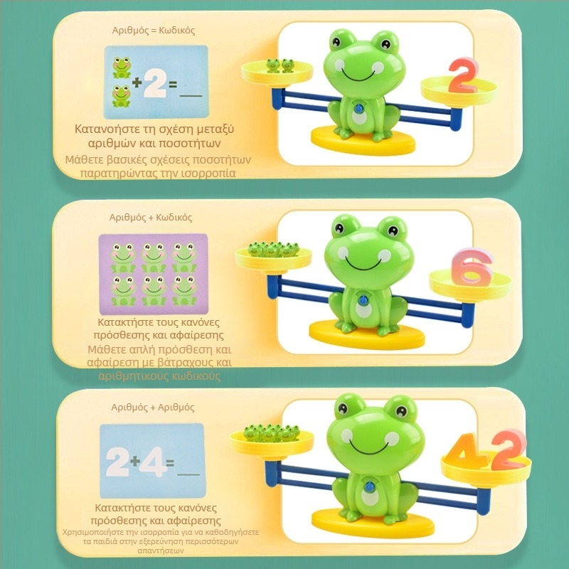 Εκπαιδευτικό παιχνίδι μαθηματικών για παιδιά — ABS υλικό, DIY, πολυλειτουργικό, 4–6 ετών, μη ηλεκτρικό.