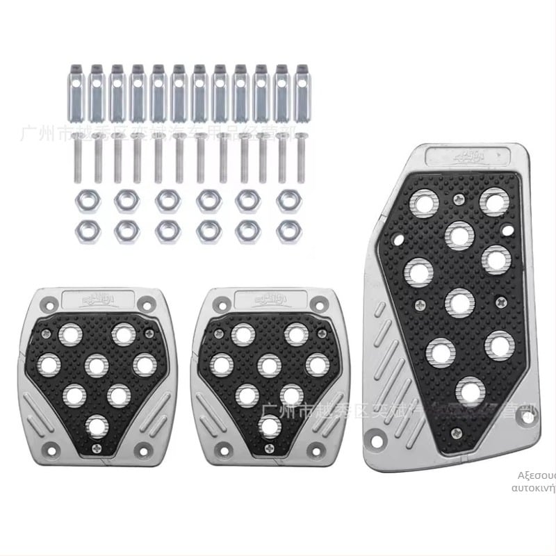 ABS πεντάλ αυτοκινήτου MT0331 με επίστρωση αμμοβολής, αντιολισθητικό σχέδιο, παγκόσμια εφαρμογή για MT/χειροκίνητο κιβώτιο