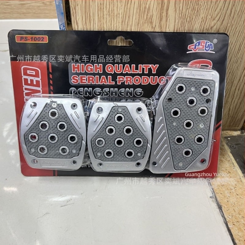 ABS πεντάλ αυτοκινήτου MT0331 με επίστρωση αμμοβολής, αντιολισθητικό σχέδιο, παγκόσμια εφαρμογή για MT/χειροκίνητο κιβώτιο