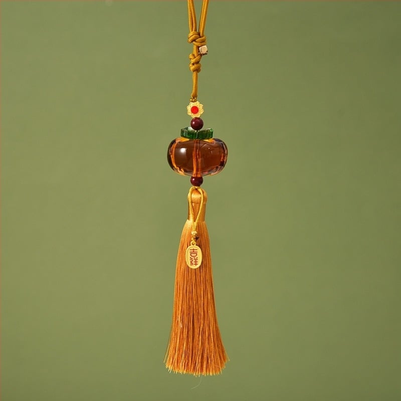 Κρεμαστό αυτοκινήτου με συνθετικό κρύσταλλο, Xiaoman XM063007, κινεζικός παραδοσιακός στυλ, εσωτερική διακόσμηση αυτοκινήτου