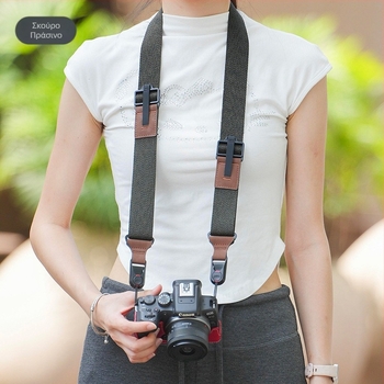 Λουρί ώμου για mirrorless κάμερες με γρήγορη απελευθέρωση, συμβατό με Canon R50, Nikon Z30, Fuji X-T50, Sony A7C II