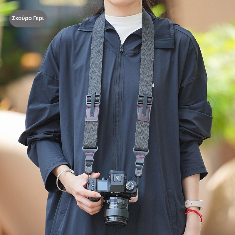 Λουρί ώμου για mirrorless κάμερες με γρήγορη απελευθέρωση, συμβατό με Canon R50, Nikon Z30, Fuji X-T50, Sony A7C II