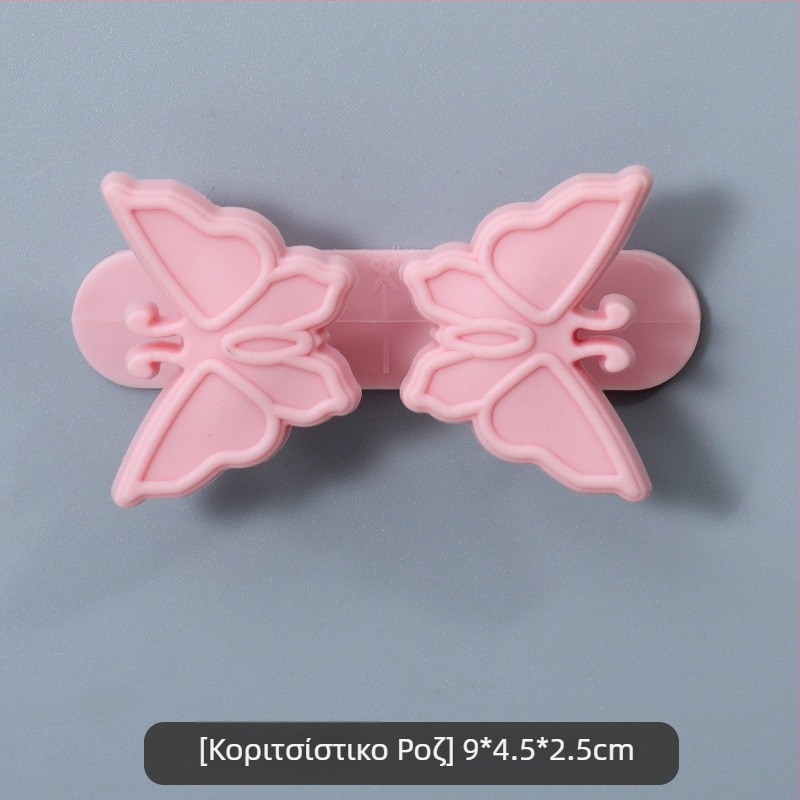 Αόρατος διαχειριστής καλωδίων σιλικόνης με στυλ καρτούν – οργανωτής καλωδίων χωρίς τρύπες για κουζίνα/γραφείο/υπνοδωμάτιο/μπάνιο/σαλόνι, 2024 λανσάρισμα