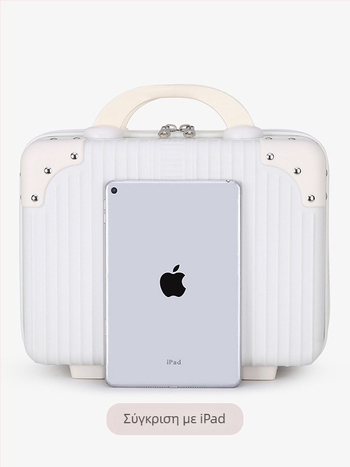 Καλλυντικό Θήκη - PP υλικό, σχέδιο ρίγες, άνοιγμα με φερμουάρ, 0,8 kg; Αδιάβροχη, ανθεκτική στη φθορά, προστασία από κλοπή; για οικιακή αποθήκευση; Unisex