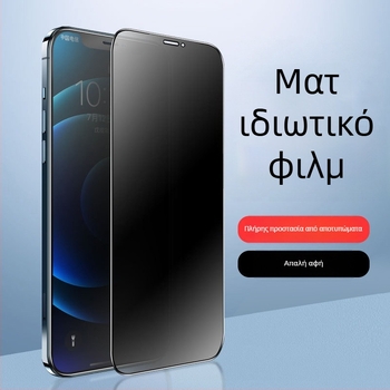Προστατευτικό οθόνης από ενισχυμένο γυαλί για iPhone – ματ φινίρισμα, αντιδακτυλικά αποτυπώματα, αντι-κατασκοπευτικό