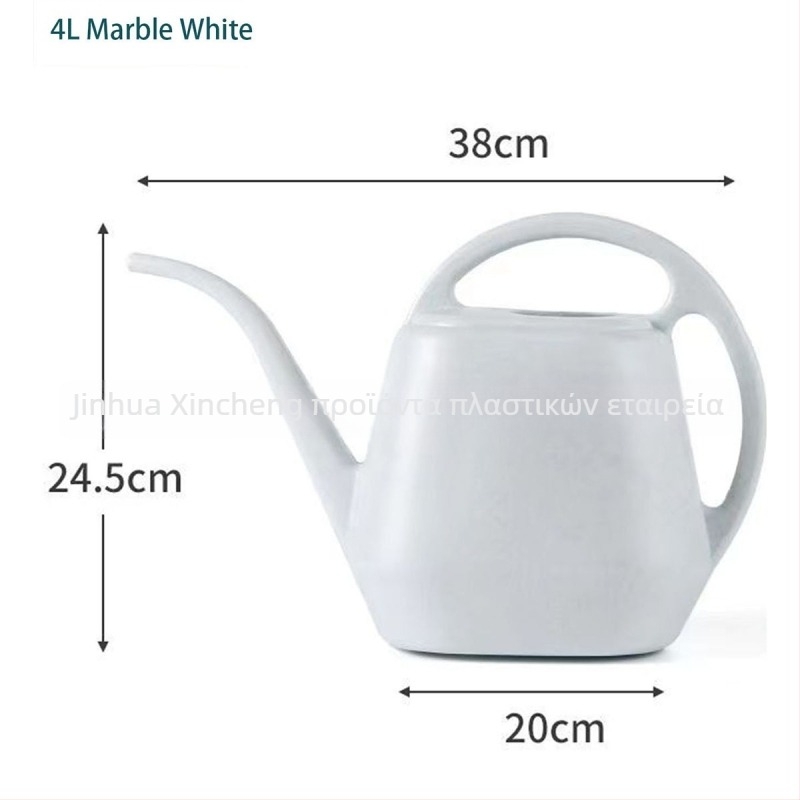 Κανάκι ποτίσματος με μακρύ στόμιο, ενισχυμένος σχεδιασμός, χωρητικότητα 4 L, PE πλαστικό (Jsh-01)