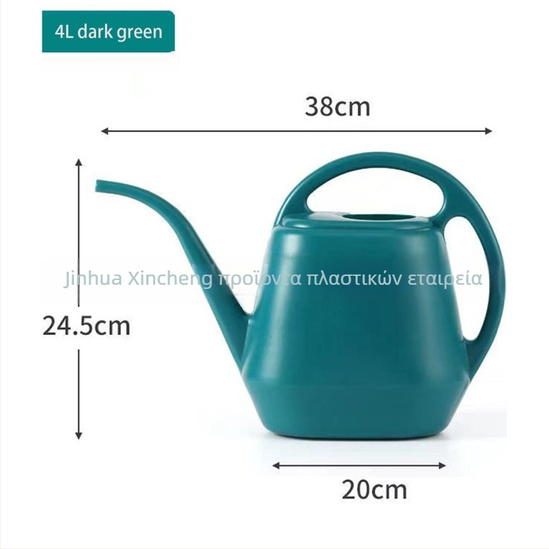 Κανάκι ποτίσματος με μακρύ στόμιο, ενισχυμένος σχεδιασμός, χωρητικότητα 4 L, PE πλαστικό (Jsh-01)