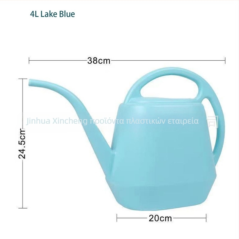 Κανάκι ποτίσματος με μακρύ στόμιο, ενισχυμένος σχεδιασμός, χωρητικότητα 4 L, PE πλαστικό (Jsh-01)