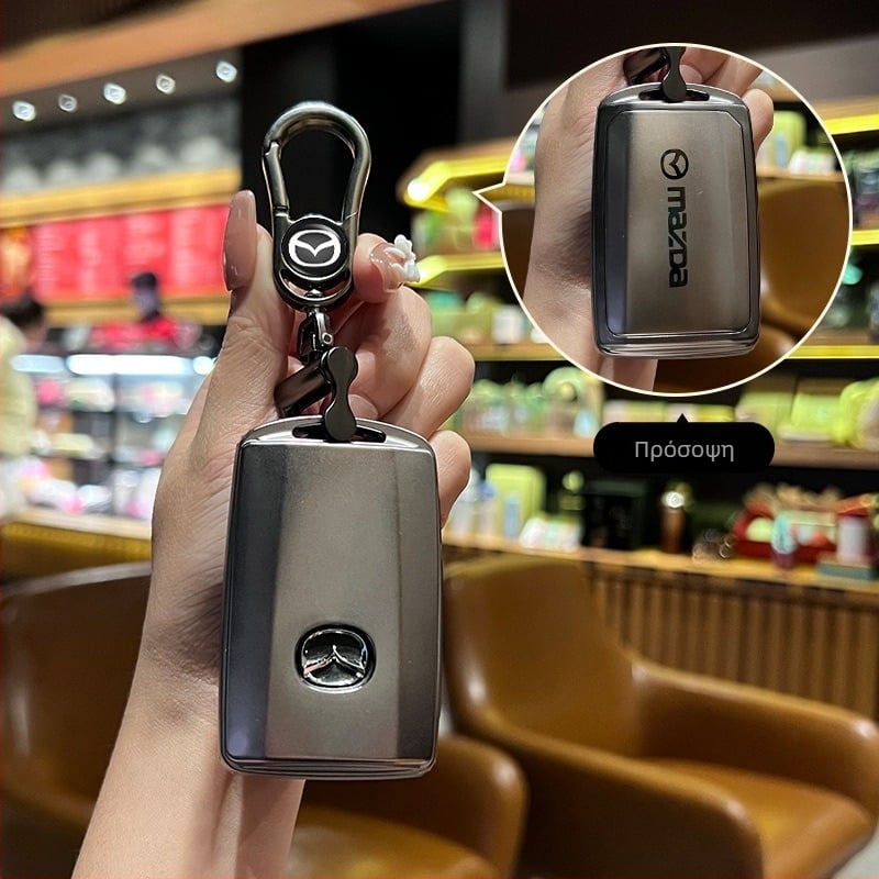 Θήκη κλειδιού TPU για Mazda3, συμβατή με CX4/CX5/CX30/Atenza – Απλό στυλ