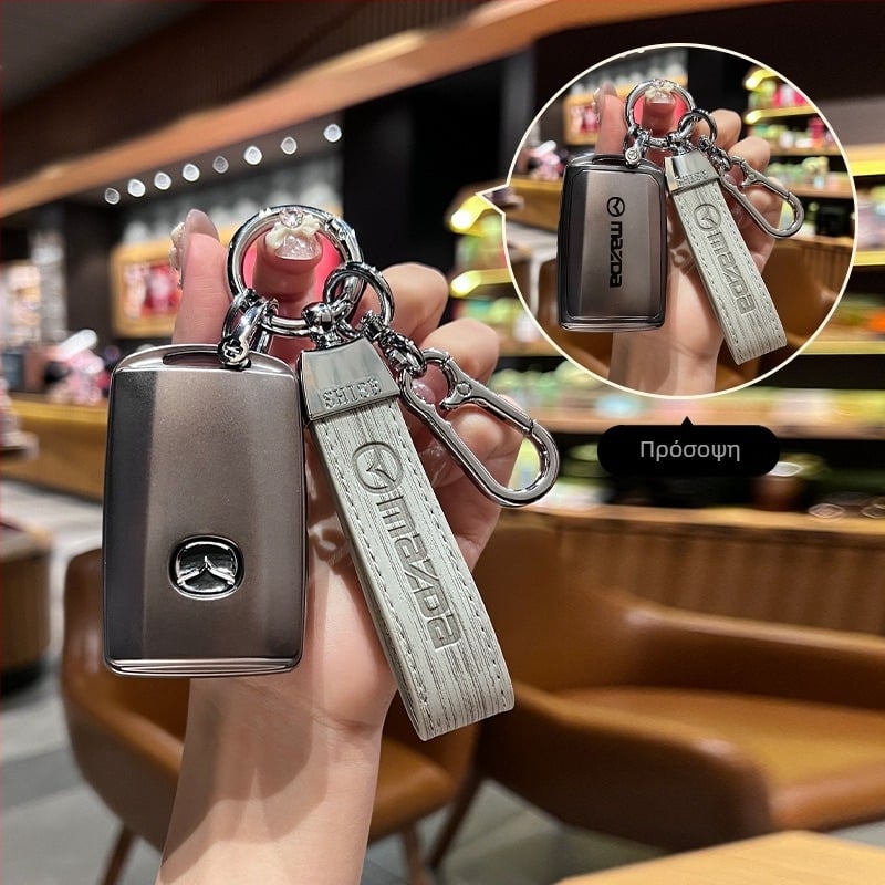 Θήκη κλειδιού TPU για Mazda3, συμβατή με CX4/CX5/CX30/Atenza – Απλό στυλ