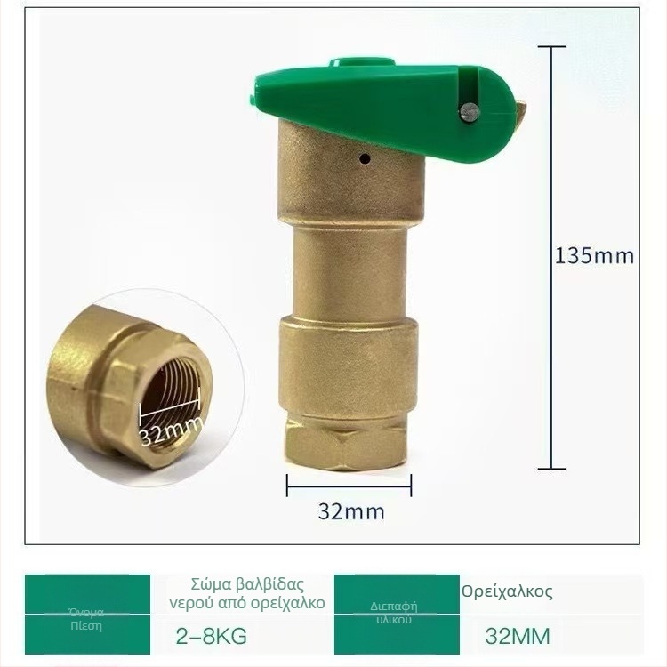 Χαλκός βαλβίδα άρδευσης στάγδην – ανθεκτική στη διάβρωση, υψηλής πίεσης, κατάλληλη για οικιακούς κήπους, γεωργία και δημόσιους χώρους πρασίνου