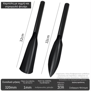 Τσάπα από ανοξείδωτο ατσάλι ενός τεμαχίου για κηπουρική — για φύτευση λουλουδιών και λαχανικών και ξερίζωμα αγριόχορτων; οικιακή χρήση; διαθέσιμη προσαρμογή.