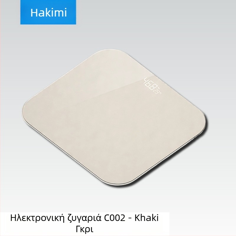 Cred οικιακή ψηφιακή ζυγαριά, μινιμαλιστικός σχεδιασμός, συμπαγής, υψηλής ποιότητας, ακριβής μέτρηση σωματικού βάρους, κομψή