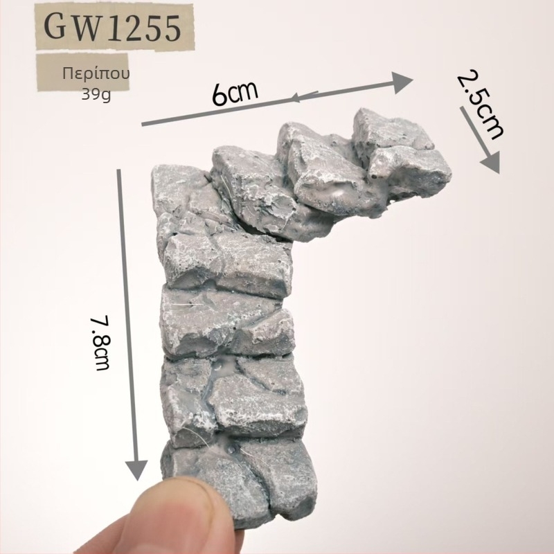 DIY Διακοσμητικά σκάλας βράχων για ορεινά μονοπάτια – ρητίνη, σχήμα σκαλοπατιού, χειροποίητο, κινέζικο στυλ