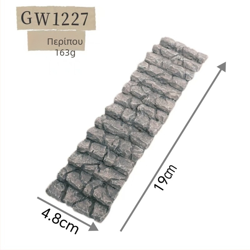 DIY Διακοσμητικά σκάλας βράχων για ορεινά μονοπάτια – ρητίνη, σχήμα σκαλοπατιού, χειροποίητο, κινέζικο στυλ