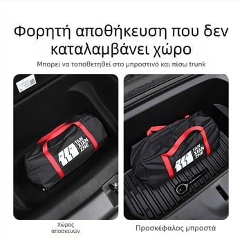 Φουσκωτό κρεβάτι αυτοκινήτου για τα πίσω καθίσματα του Tesla Model Y — φουσκωτό στρώμα ύπνου για υπαίθριο κάμπινγκ (PVC)