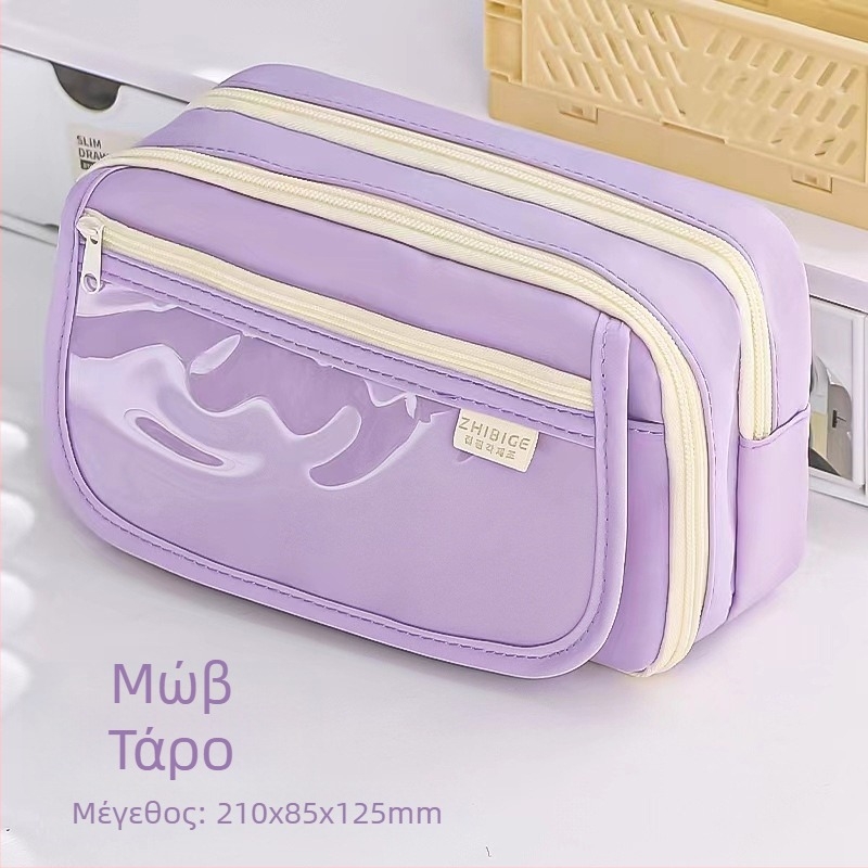 Θήκη μολυβίων από καμβά, γενικού χαρακτήρα, στυλ μόδας, κωδικός 001