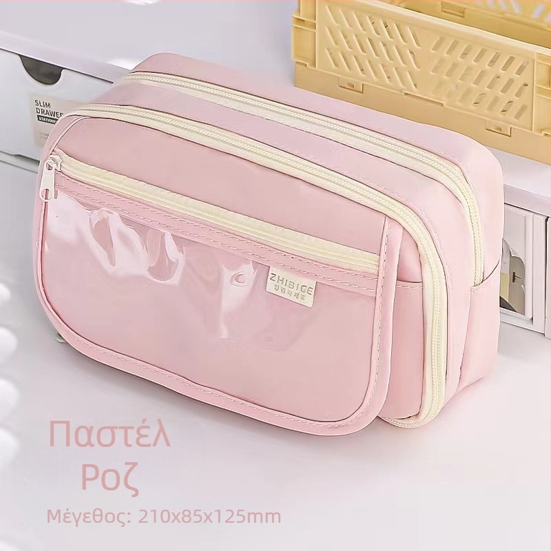 Θήκη μολυβίων από καμβά, γενικού χαρακτήρα, στυλ μόδας, κωδικός 001