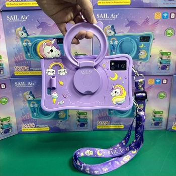 Android tablet για παιδιά με προστασία ματιών, τετραπύρηνος επεξεργαστής 1,5GHz, 256GB μνήμης flash, 5G συνδεσιμότητα, διπλή κάμερα