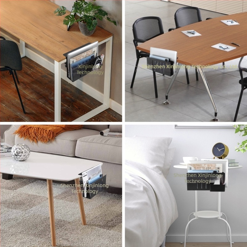 BOZ-02 Διπλού επιπέδου πλευρική βάση ψύξης από κράμα αλουμινίου, καθολική για tablet και notebook, επιτραπέζιος φορέας σε στυλ τραπεζιού; βάρος 1873 g