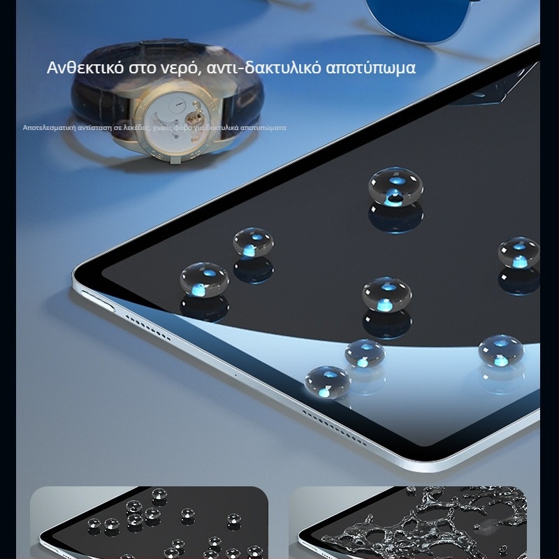 Προστατευτικό οθόνης από θερμοκρατικά ενισχυμένο γυαλί για iPad 2025 – εμπρόσθιο, ανθεκτικό σε έκρηξη, αντι‑αποτυπώματα, πλήρης κάλυψη