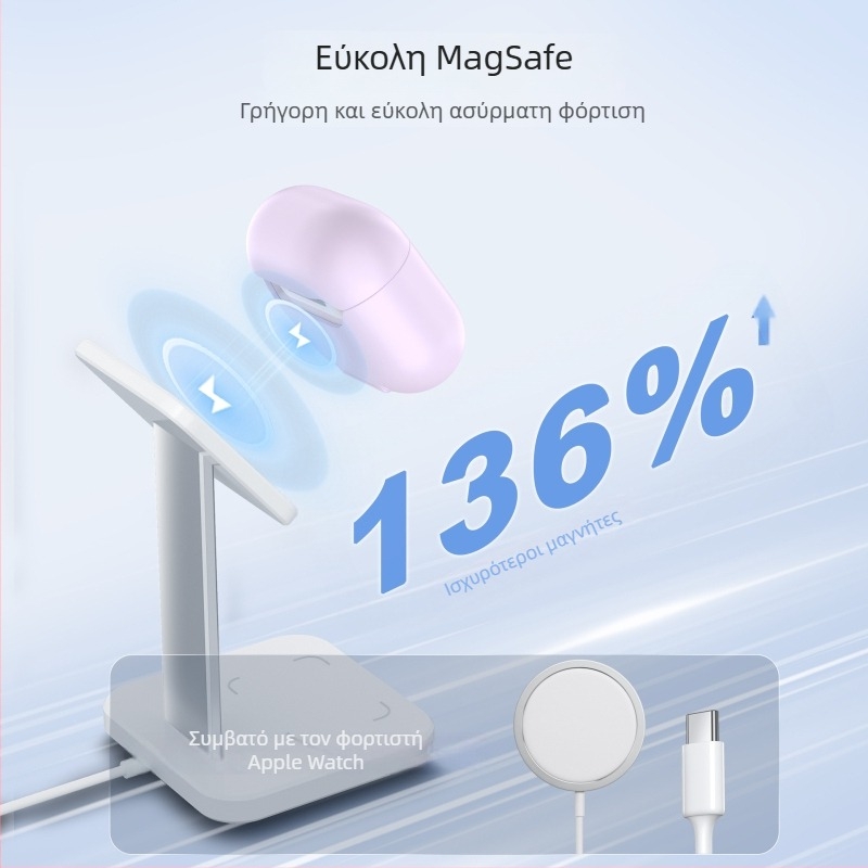 Θήκη προστασίας AirPods Pro 2, TPU, χύτευση με έγχυση, καθολική, μαγνητικό καπάκι, ασύρματη φόρτιση