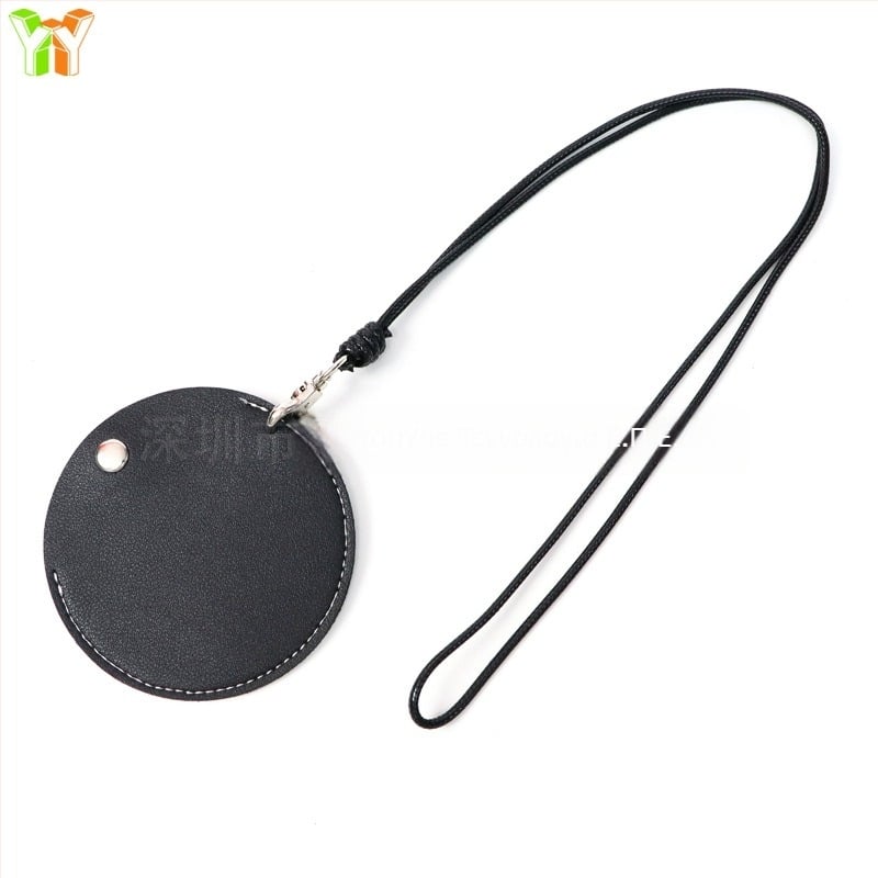 Θήκη AirPods από συνθετικό δέρμα με ανάγλυφο, φορητή и καθολική θήκη με ιμάντα για τον λαιμό, συμβατή με μοντέλο 13966628563, προσαρμόσιμη