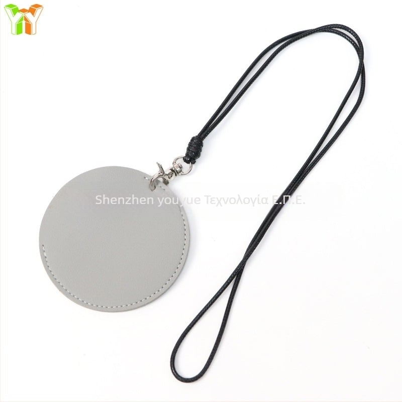 Θήκη AirPods από συνθετικό δέρμα με ανάγλυφο, φορητή и καθολική θήκη με ιμάντα για τον λαιμό, συμβατή με μοντέλο 13966628563, προσαρμόσιμη