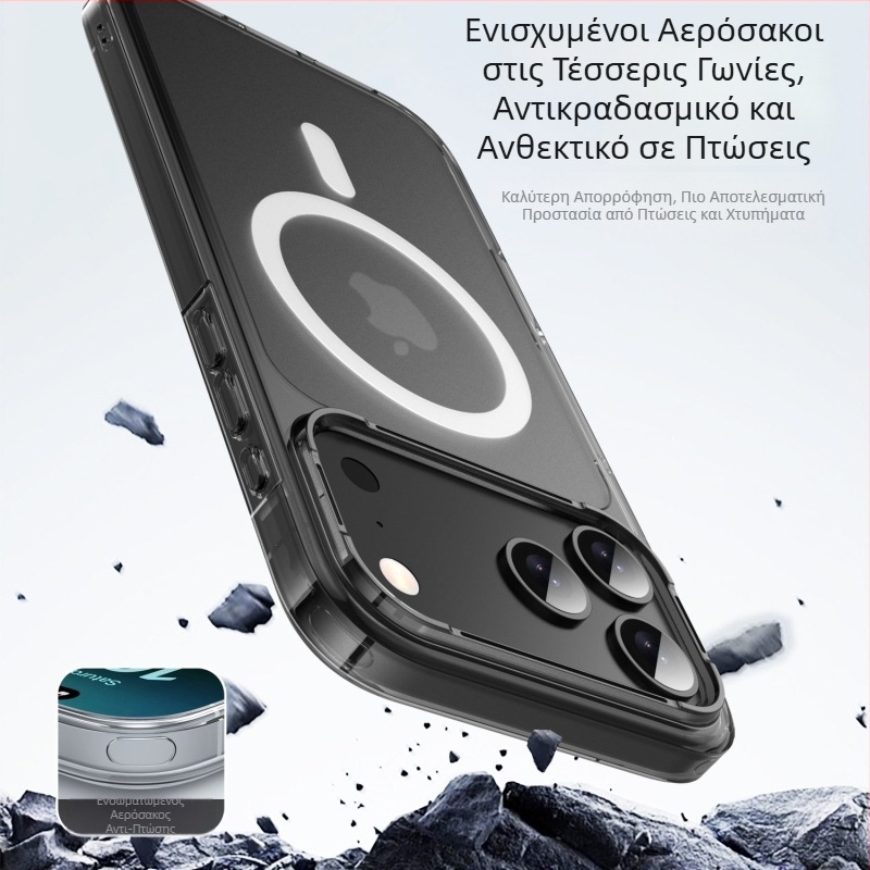 Θήκη TPU με ματ διαφάνεια για iPhone 12/13/14/12 Pro, ανθεκτική στις πτώσεις με ενισχυμένο αερόσακο και ανάγλυφη υφή