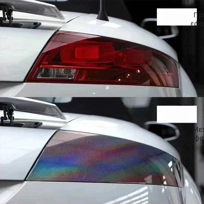 Φιλμ laser σε κυψέλη για φανάρια αυτοκινήτου και μοτοσικλέτας - προστατευτικό φιλμ προβολέων και φώτων ουράς, PVC υλικό, μάρκα Cloud Carriage