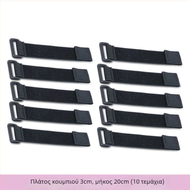 Ελαστικός ιμάντας Velcro για οργάνωση καλωδίων, ρούχων και σακιδίων – Πολυεστέρας, Σύνθεση Πολυεστέρα/Νάιλον/Ελαστάνη, Μάρκα Mileqi