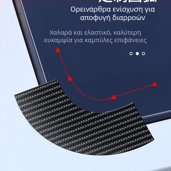 Σιλικονούχα ελαστική λωρίδα στεγανοποίησης ηλιοροφής αυτοκινήτου, μοντέλο 123-17, αδιάβροχη στεγανοποίηση γυαλιού οροφής